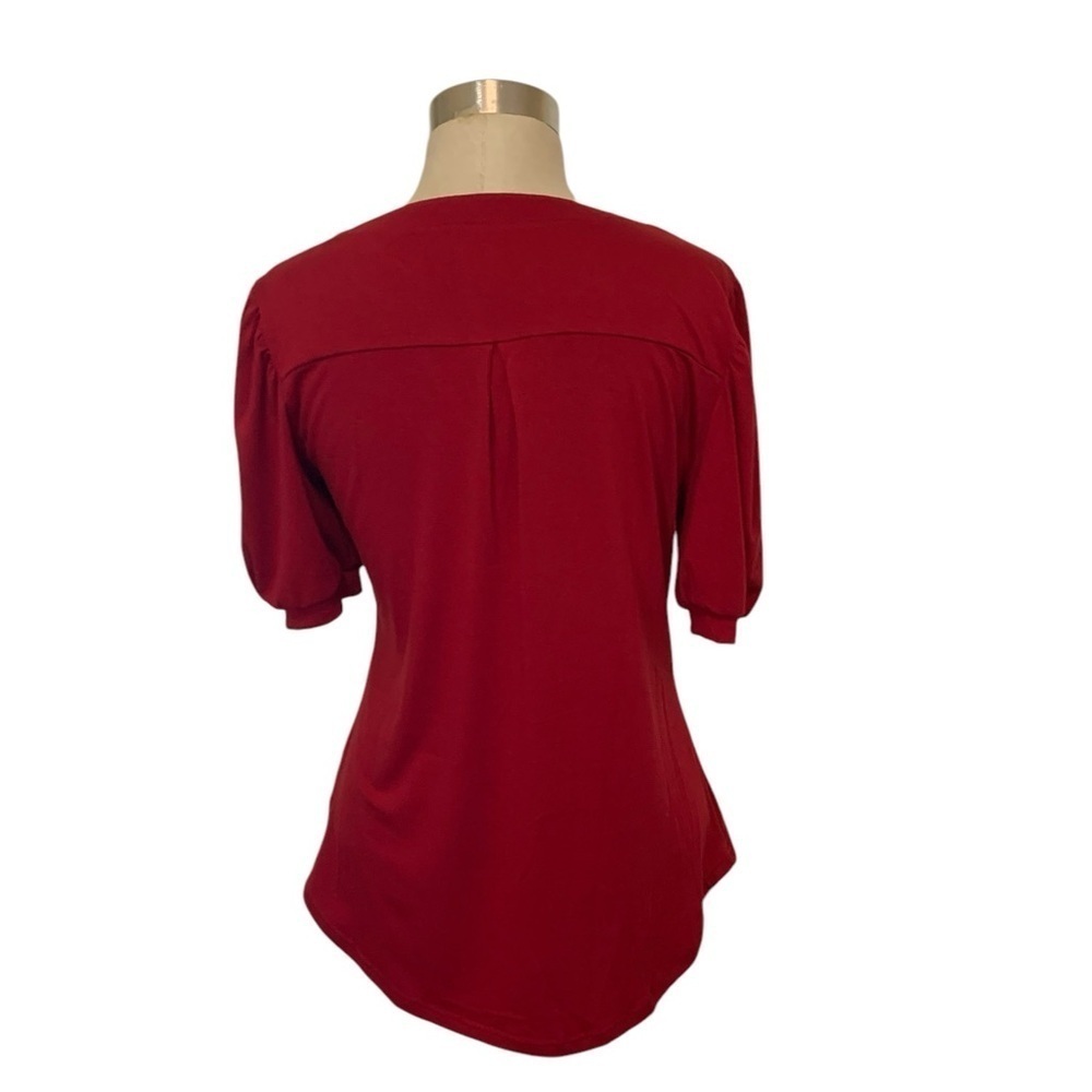 Romanstii casual V-Neck tunic top - Picture 6 of 8